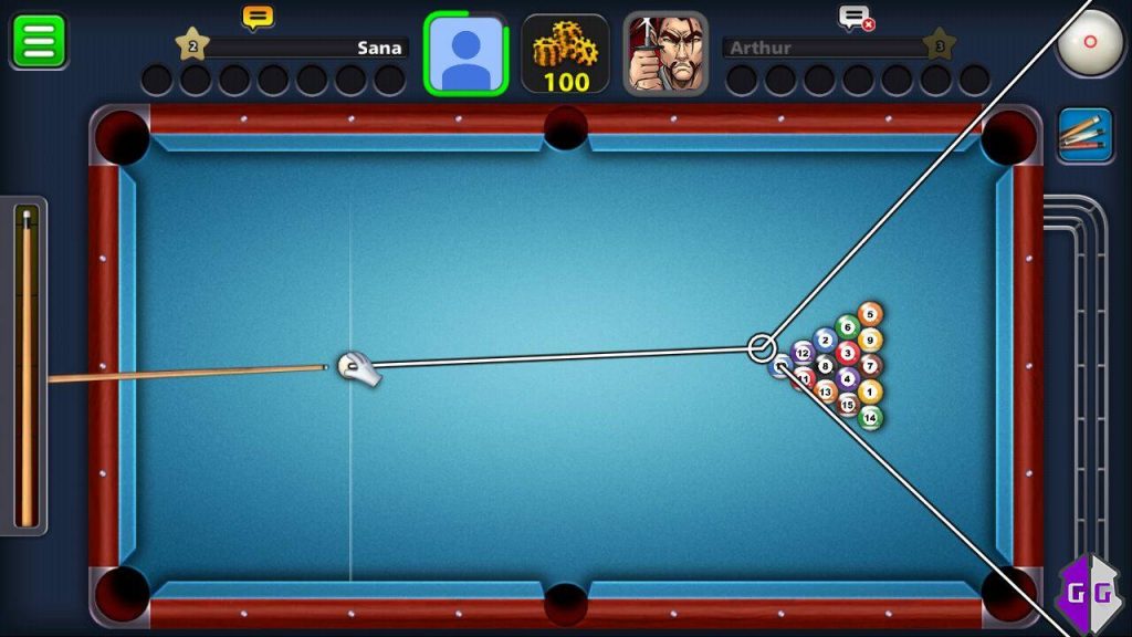 هک بازی 8ball در سایت ثناگیم